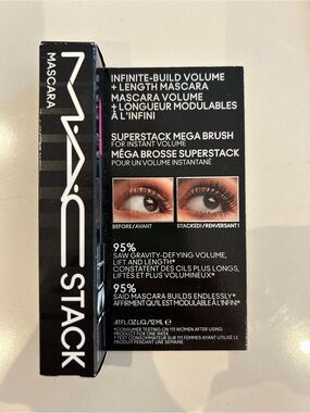 MAC Cosmetics Stack Mascara – Black (BNIB)